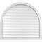 Ekena Millwork Round Top Surface Mount PVC Gable Vent: Functional, w/ 2"W x 2"P Brickmould Sill Frame, 40"W x 36"H GVPRT40X3603SF - alternate 1